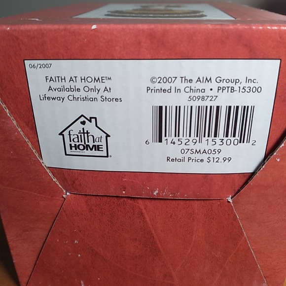 Faith at Home 2007 Harvest Angel Box Galatians 6:9 - Picture 10 of 11